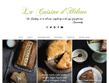 Tablet Screenshot of lacuisinehelene.com